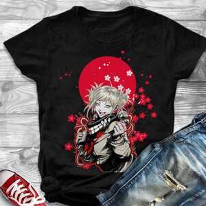 Himiko Toga Glitch T Shirt Waifu My Hero Academia Shirt Etsy