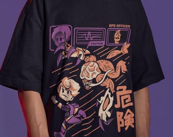Leon Kennedy With HG Biohazard IV Residence Evil 4 Premium Unisex