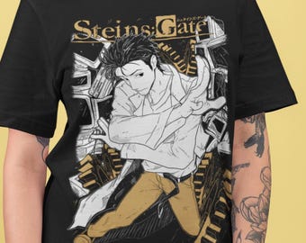 シュタインズ・ゲート Tシャツ牧瀬紅莉栖ガールかわいいワイフアニメ