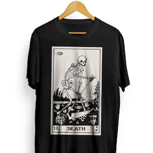 T-shirt De la carte de tarot de la mort