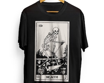 Camiseta de cartas del Tarot de la Muerte