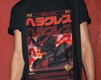 Camiseta unisex de anime de los 90, vintage, para amantes del anime robot, manga japonesa, retro de Gundam