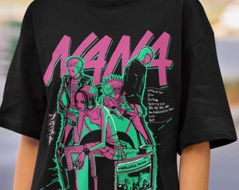 Anime T Shirt Girl Japanese, Anime Lovers Shirt, Graphic Anime Tee, Manga Shirt, Japanese Anime