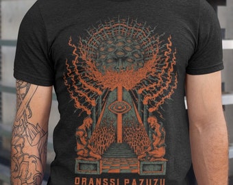 Oranssi Pazuzu TShirt, Psychedelic Black Metal Shirt, Finnish Black Metal Tee