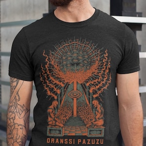 Oranssi Pazuzu TShirt, Psychedelic Black Metal Shirt, Finnish Black Metal Tee