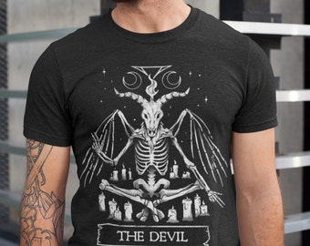 Baphomet TShirt, Witchcraft Shirt, Black Magic Ritual Tee