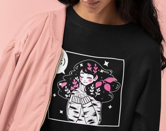 Roupas estéticas, Anime Kawaii Girl Menhera, Fofo, Fairy Kei, Moletom XOXO, Yume Kawaii, Yami Kawaii, Harajuku, Moletom Unissex