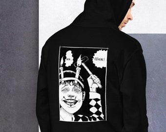Junji ito souichi's diary of curses hoodie Clearance