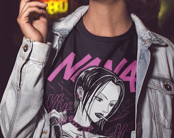Anime T Shirt Girl Japanese, Anime Lovers Shirt, Graphic Anime Tee, Manga Shirt, Japanese Anime