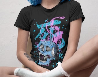 Oni Samurai T-shirt, KANJI Japanese T-Shirt, Oni warrior Tshirt, Japanese Demon t-shirt, Japanese mythology Shirt, Samurai SHIRT