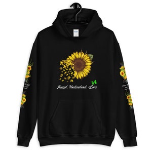 Sunflower Hoodie, Aesthetic Clothing, Grunge Hoodie, Sunflower Sweatshirt, Boho Hoodie, Aesthetic Hoodie, Grunge Hoodie, Art, Festival