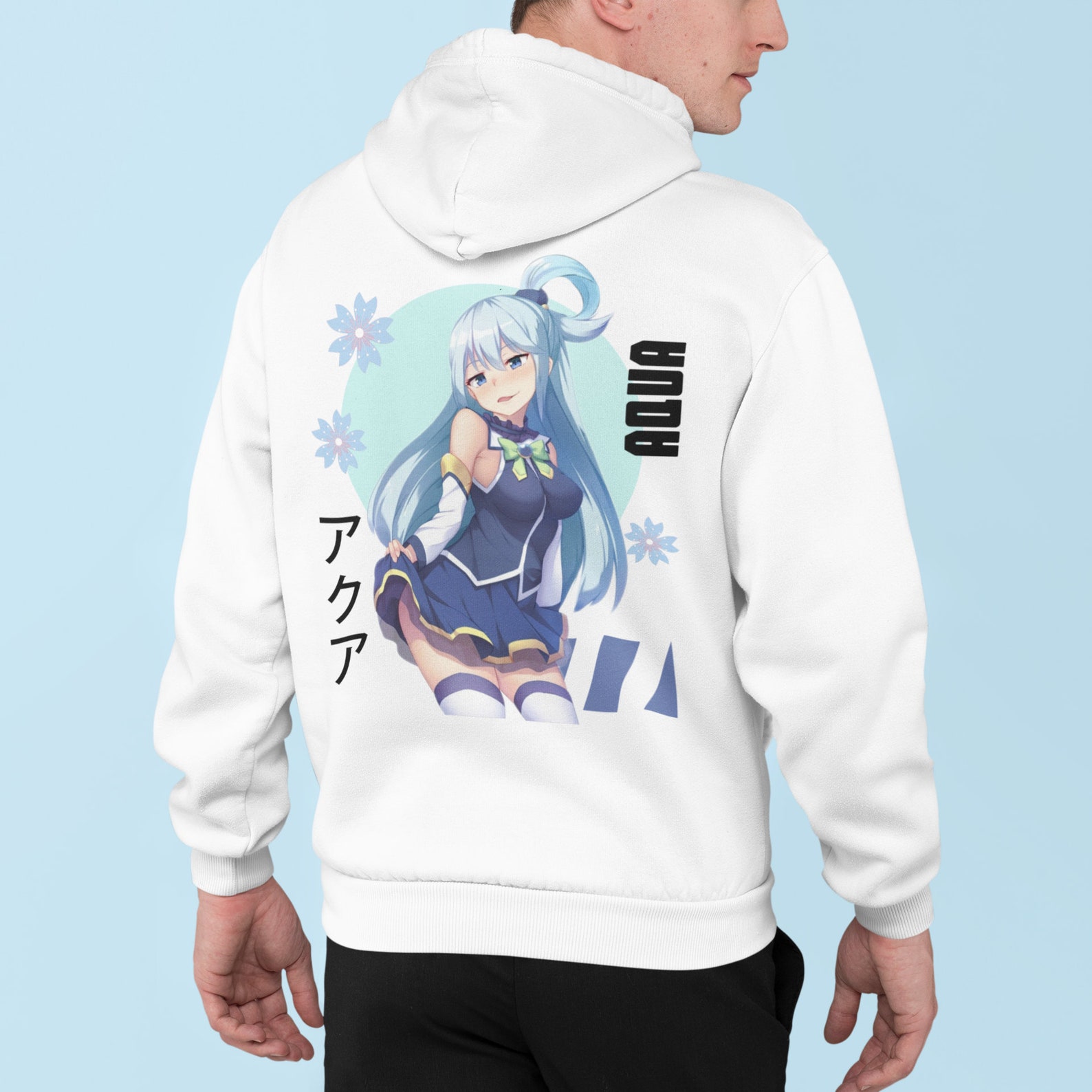 Aqua konosuba hoodie Clearance