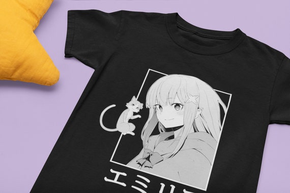 Emilia Puck Streetwear Shirt Re Zero Shirt Re Zero Etsy