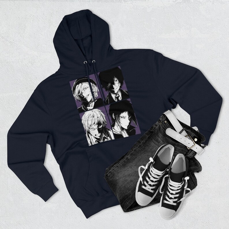 Dazai Bungou Stray Hunde Hoodie Anime Sweatshirt Anime Etsy