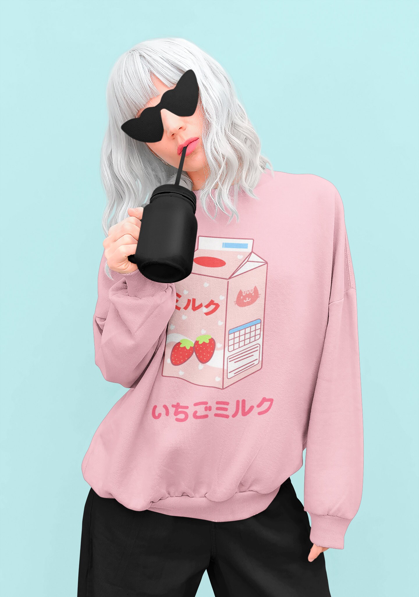 日本未入荷RADINEOのStrawberry Sweatshirt 全3色 日本未入荷RADINEOのStrawberry Sweatshirt 全3色 トップス