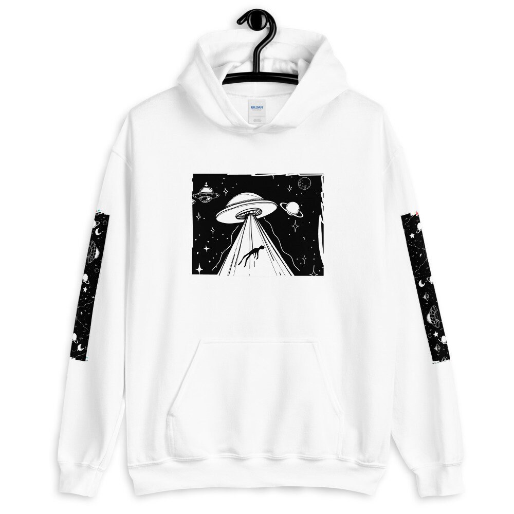 ◆HOODHOOD◆ Alien Vintage Graphic Long Sleeve White HDBE01T Alien Vintage Graphic Long Sleeve - HOODHOOD | 60% - Asian