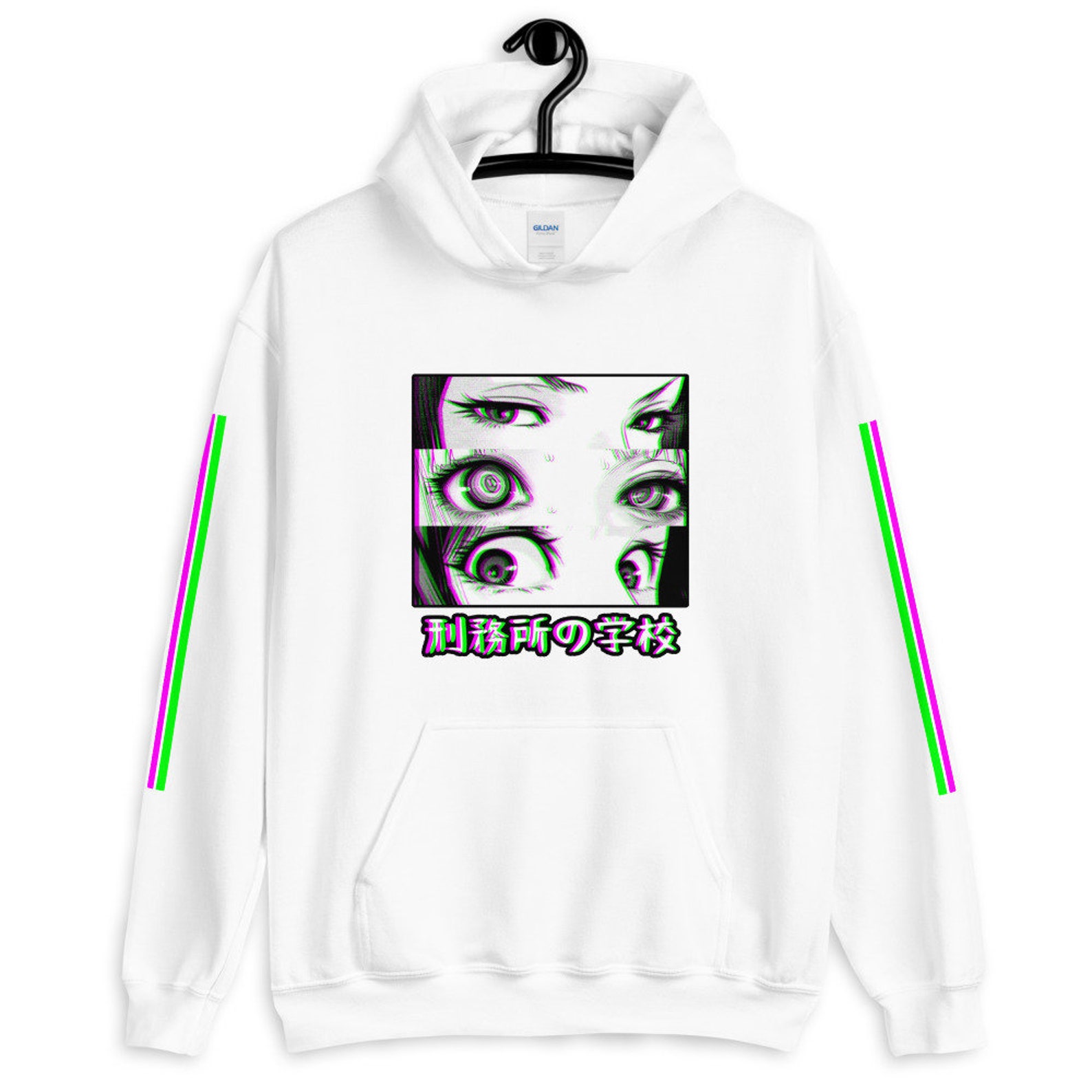 anime vaporwave hoodie