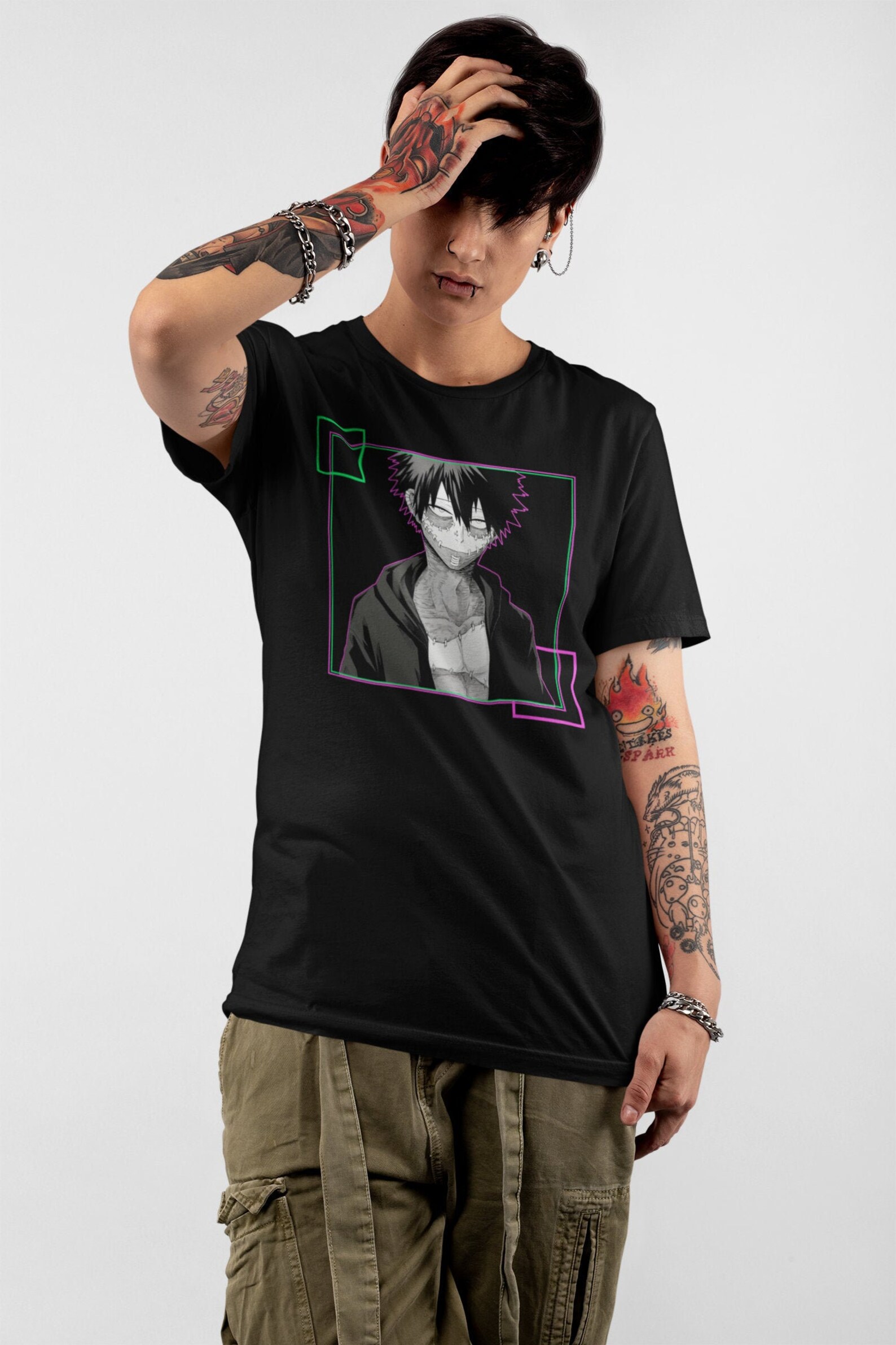 Dabi Unisex T-Shirt My Hero Academia Anime Tee Boku No Hero | Etsy