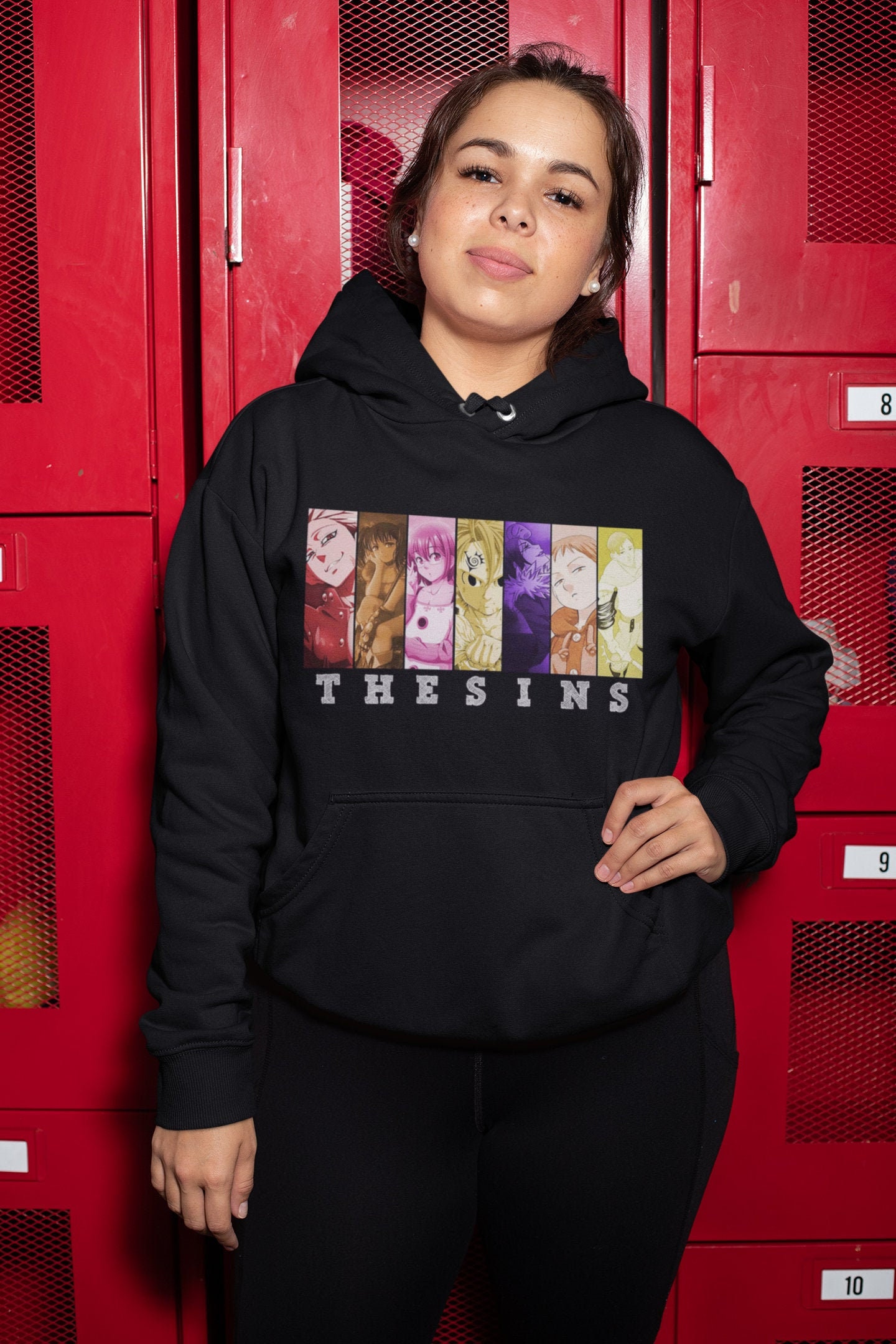 7 deadly sins anime hoodie