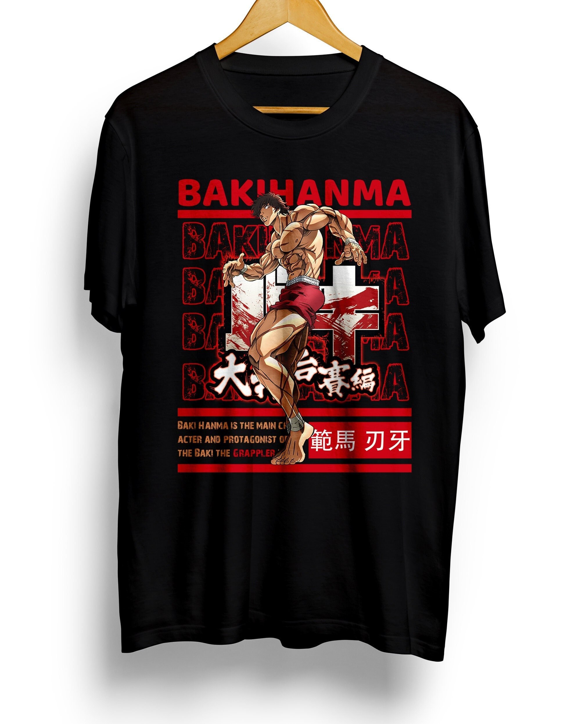 Camisetas De Baki Hanma Anime Manga Camisetas De Baki Hanma Anime Manga