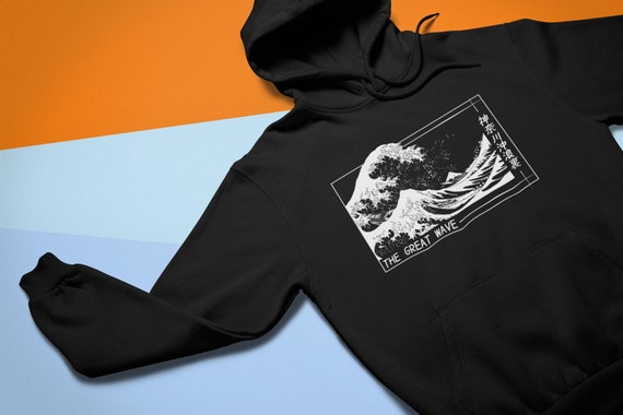 Wave of kanagawa hoodie sale