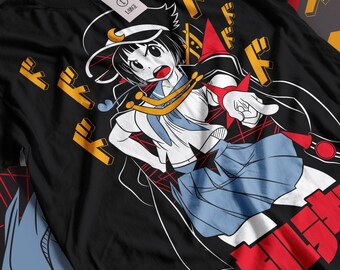 Anime vintage speciaal uniseks T-shirt, anime-mangashirt, anime-shirt, shirt animeliefhebbers, T-shirt grafische anime, mangashirt, Japanse anime