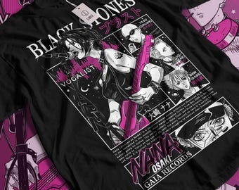 Anime T Shirt Girl Japanese, Anime Lovers Shirt, Graphic Anime Tee, Manga Shirt, Japanese Anime