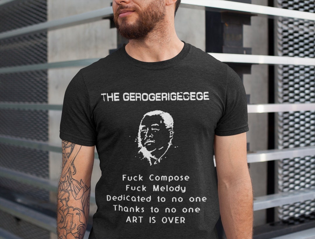 The Gerogerigegege Tshirt, Japanoise Shirt, Experimental