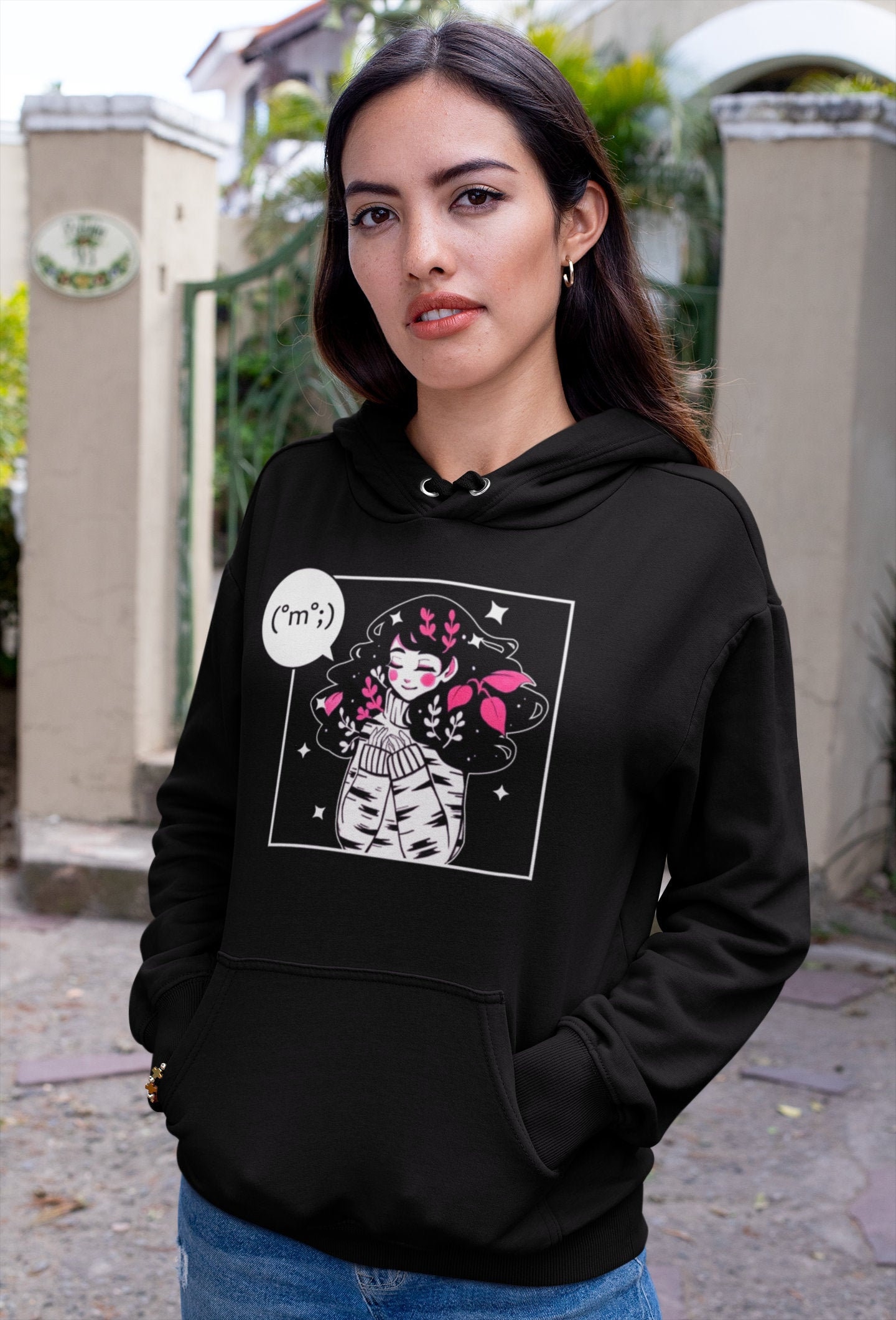 Evil Spirit and Retreat Anime Oversized Hoodie | Limited Stock – Kawaiies