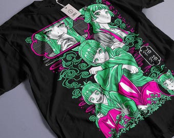 Anime Girl Gift Unisex Tee, Manga Japanese Shirt, Kawaii Otaku Top, Anime Lover