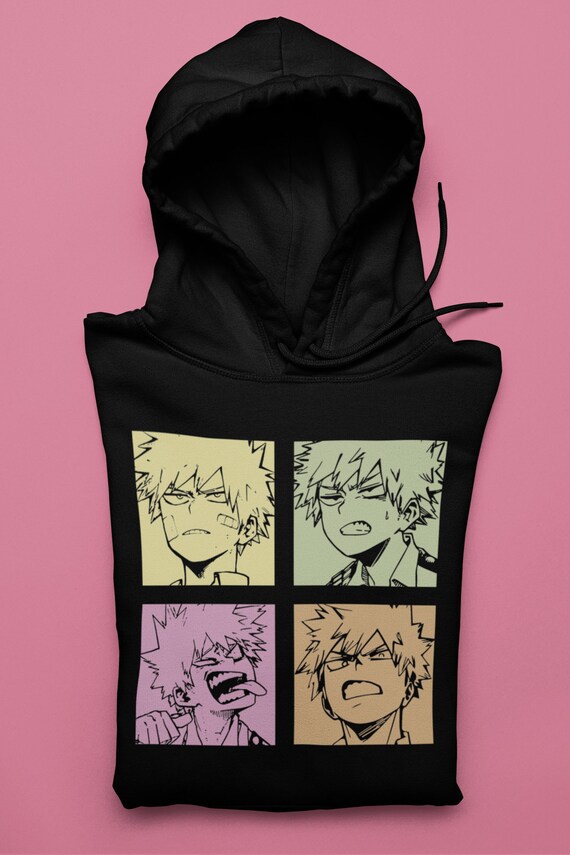 Bakugou Katsuki sudadera con capucha sudadera con capucha de | Etsy México