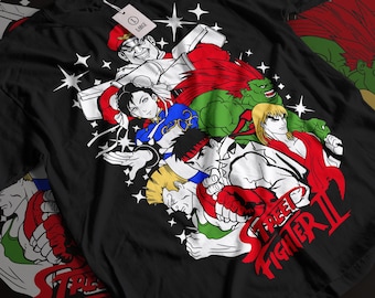 Maglietta unisex premium Street Fighting Comic Champions