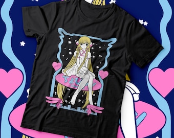 ちょびっツ アニメTシャツ：ちぃ マンガ グラフィックTシャツ - Etsy 日本