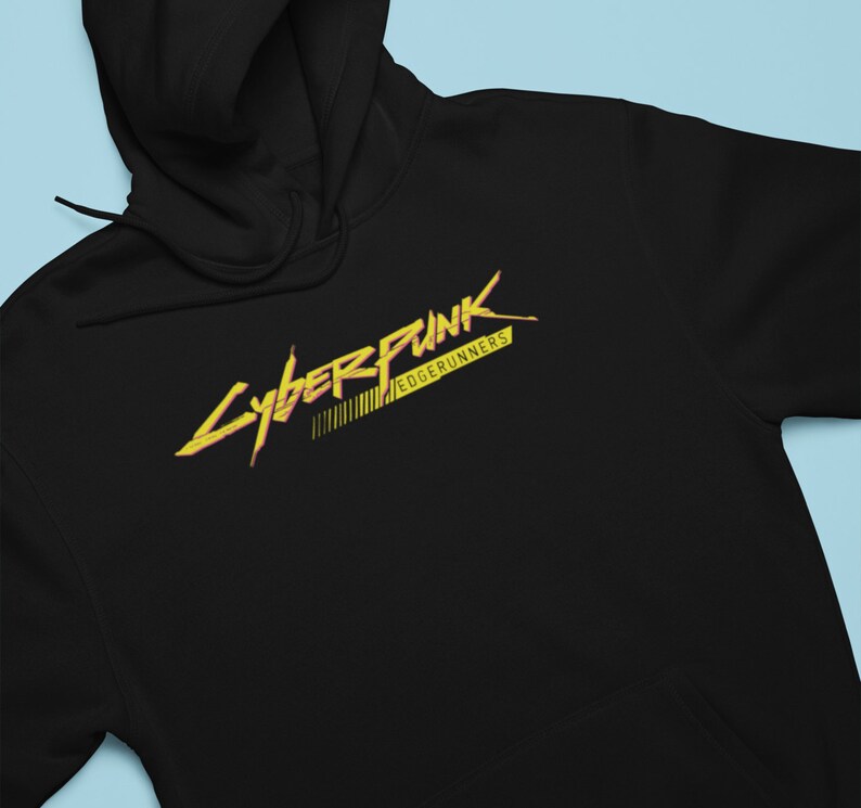 Cyberpunk Edgerunners Hoodie Edge Runners DAVID & LUCY Neon Etsy UK