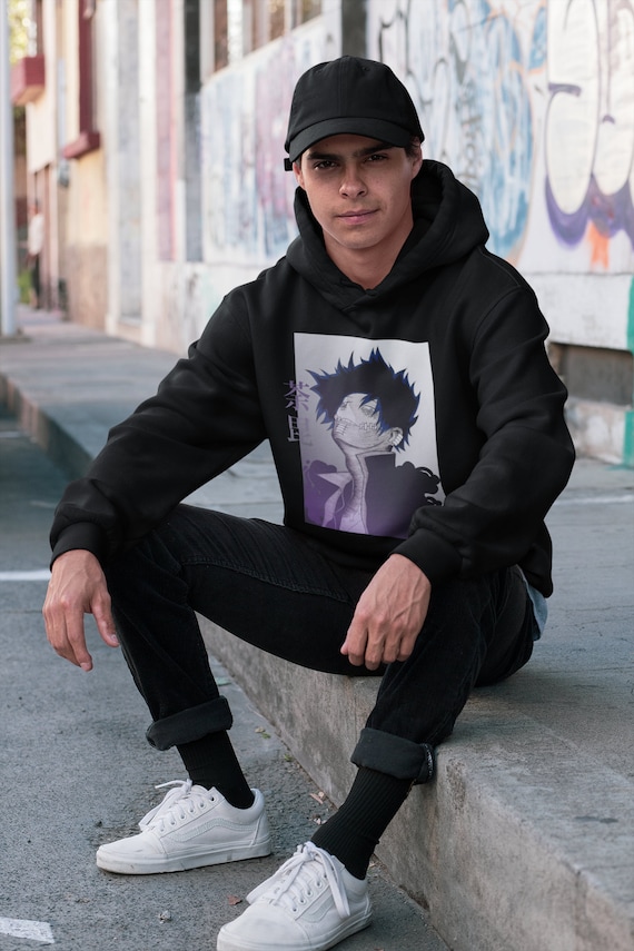 Boku No Hero Academia sudadera con capucha Dabi japonés | Etsy México