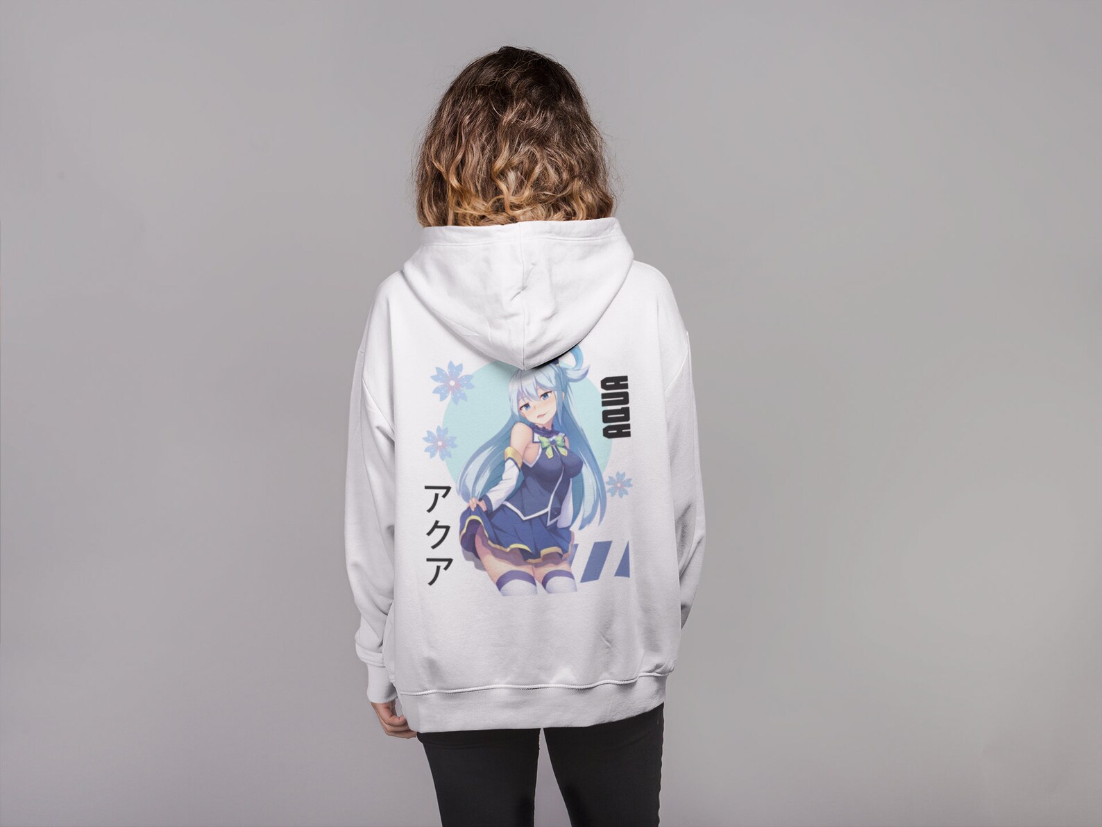 Aqua konosuba hoodie Clearance