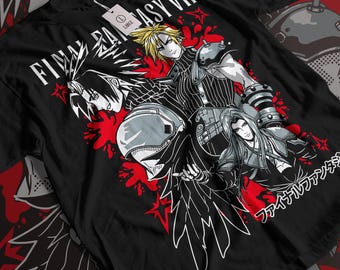FF7 VII G-Bike Portraits Premium Unisex T-shirt