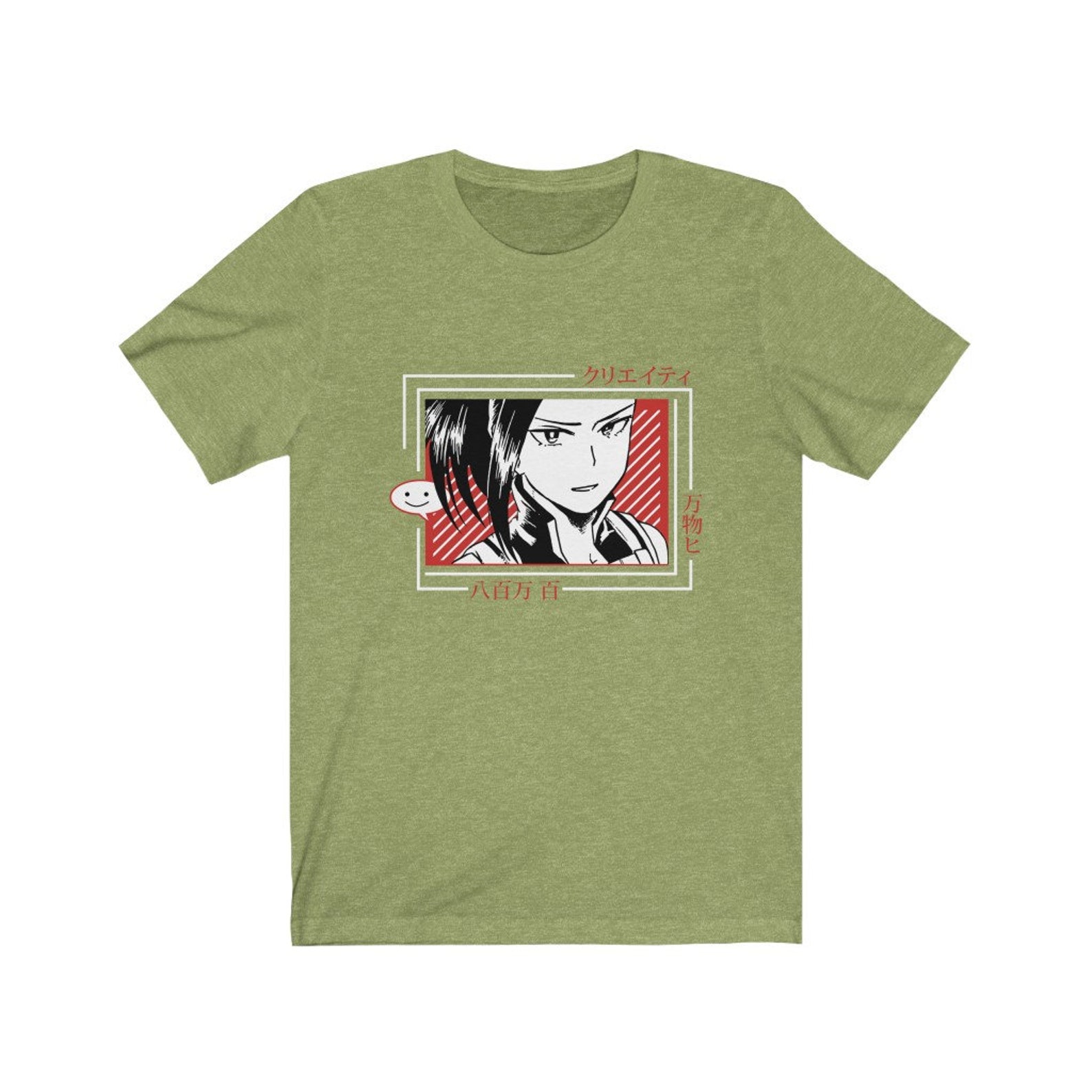 momo yaoyorozu ripped shirt