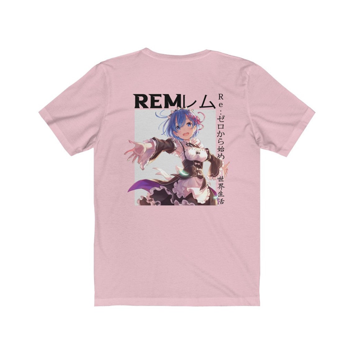 ReZero Rem Shirt Rem and Ram T-shirt Anime Hoodie Re:Zero | Etsy