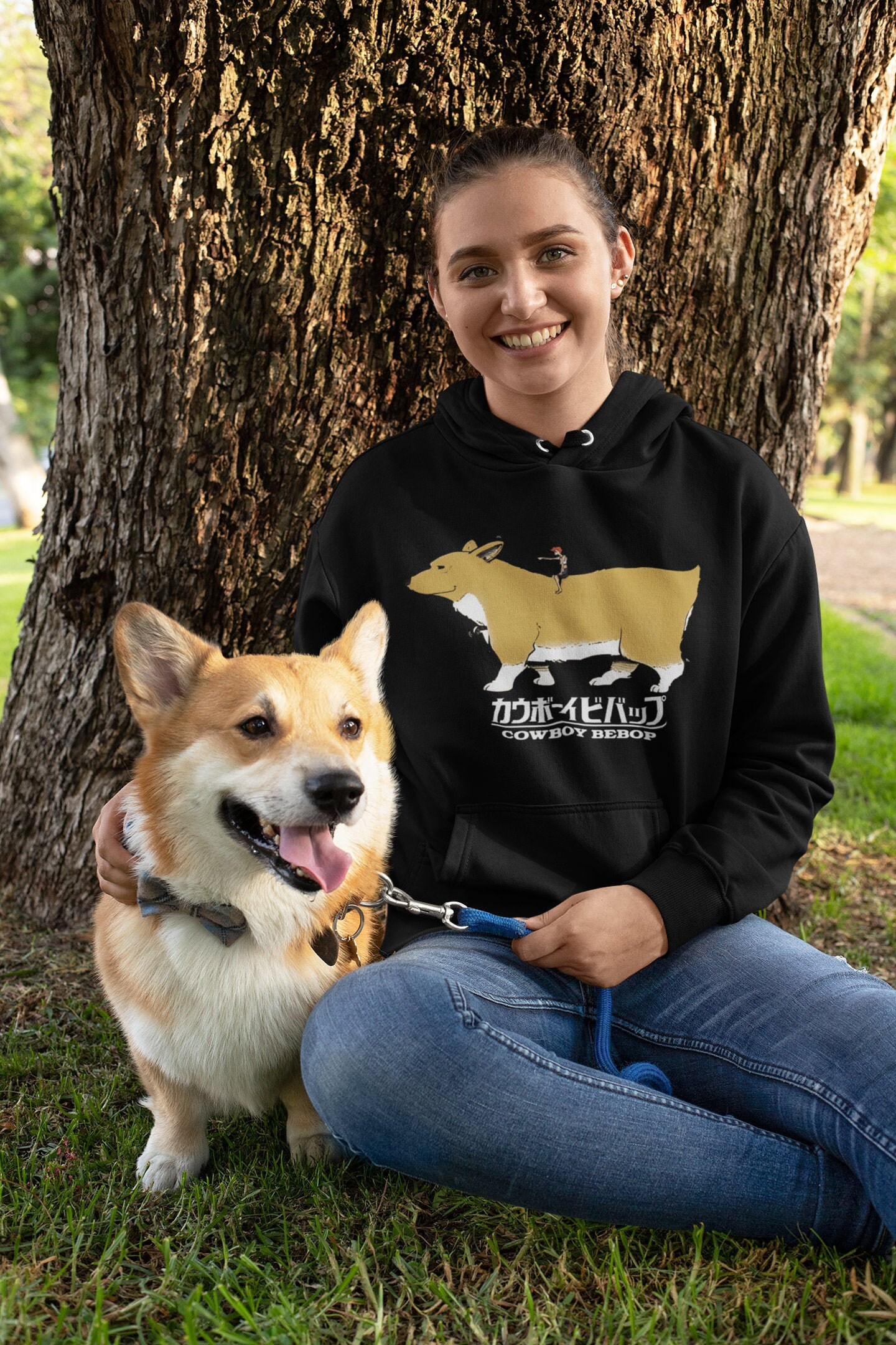 Corgi Ein Cowboy Bebop T Shirt Adult Manga Tee Anime Adult Etsy India Corgi Ein Cowboy Bebop T Shirt Adult Manga Tee Anime Adult Etsy India