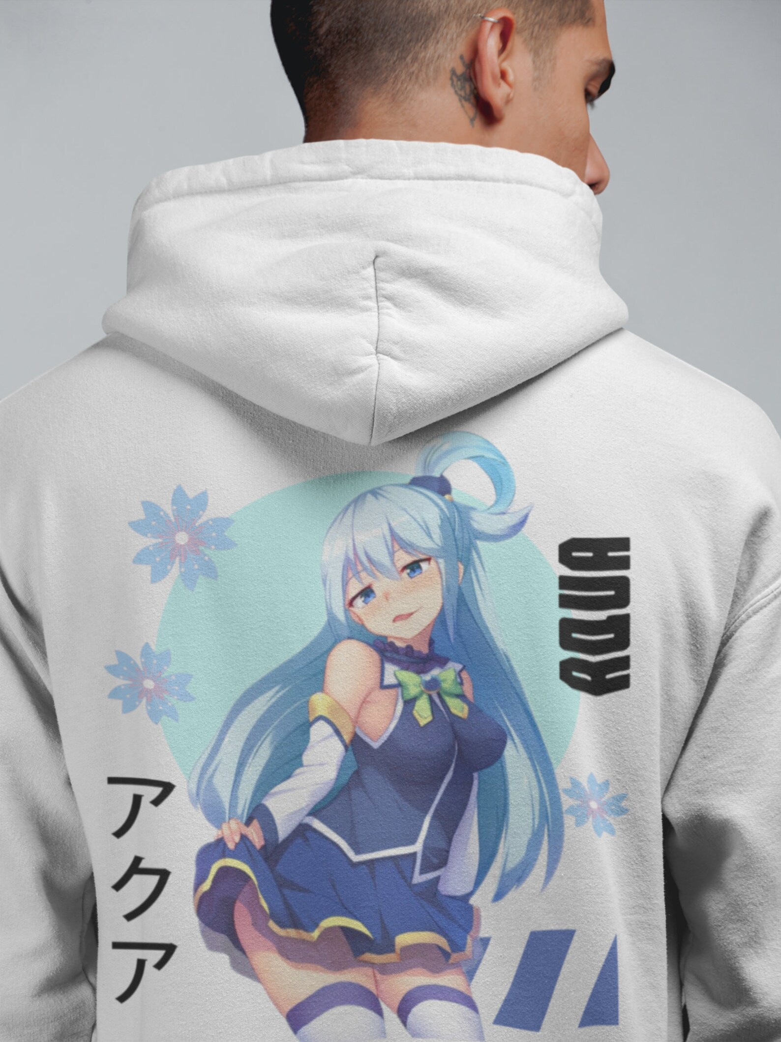 Aqua konosuba hoodie Clearance