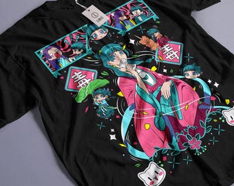 Anime Girl Gift Unisex Tee, Manga Japanese Shirt, Kawaii Otaku Top, Anime Lover