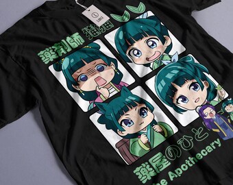 Sweat-shirt Col Rond Maomao Jinshi – Manga Anime – Design Mignon – Neuf Avec étiquettes
