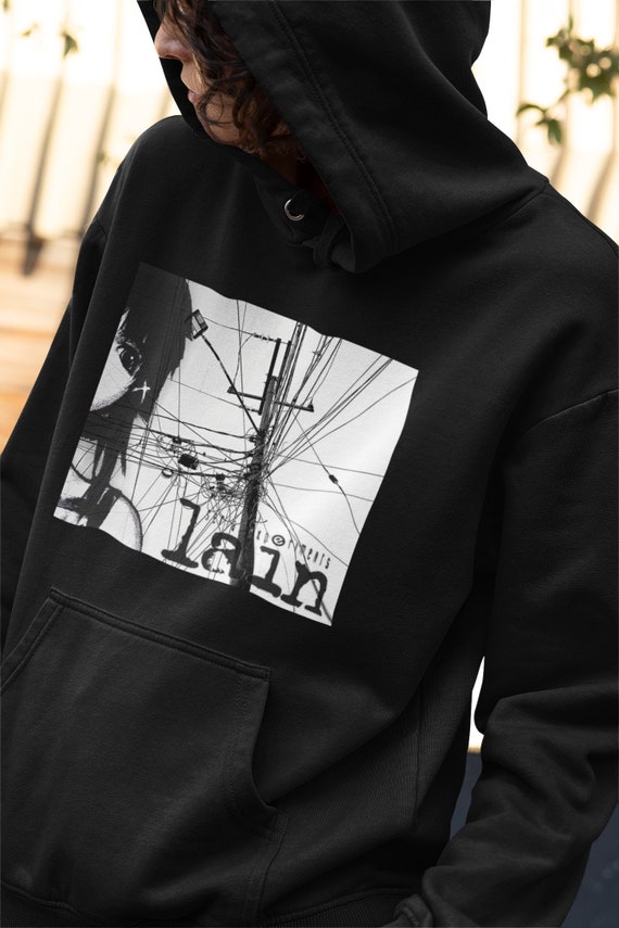 serial experiments lain hoodie