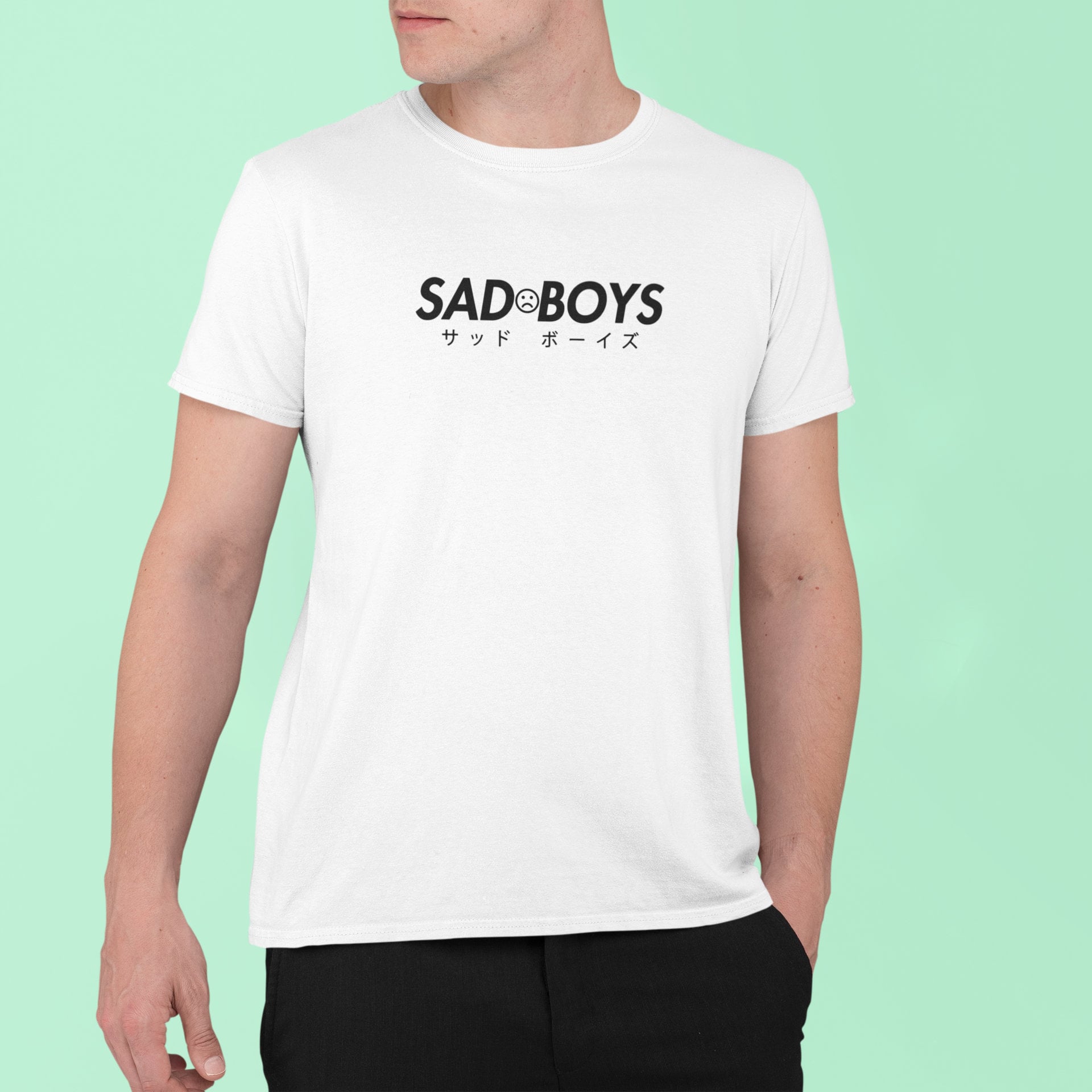 Sad Boys Club Shirt, Anime Aesthetic Sweatshirt, Goth Hoodie