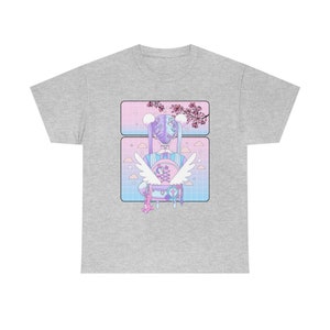 Aesthetic Clothing, Anime tshirt, Japanese Shirt, Anime Shirt, Aesthetic Shirt, Yami Kawaii, Harajuku shirt, Anime girl shirt, Japanese girl image 6