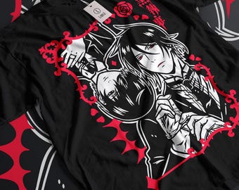 Laputa ALL BURST Tシャツ type A・B Lサイズ Unisex, Black Butler Shirt, Ciel Phantomhive, Sebastian T-shirt