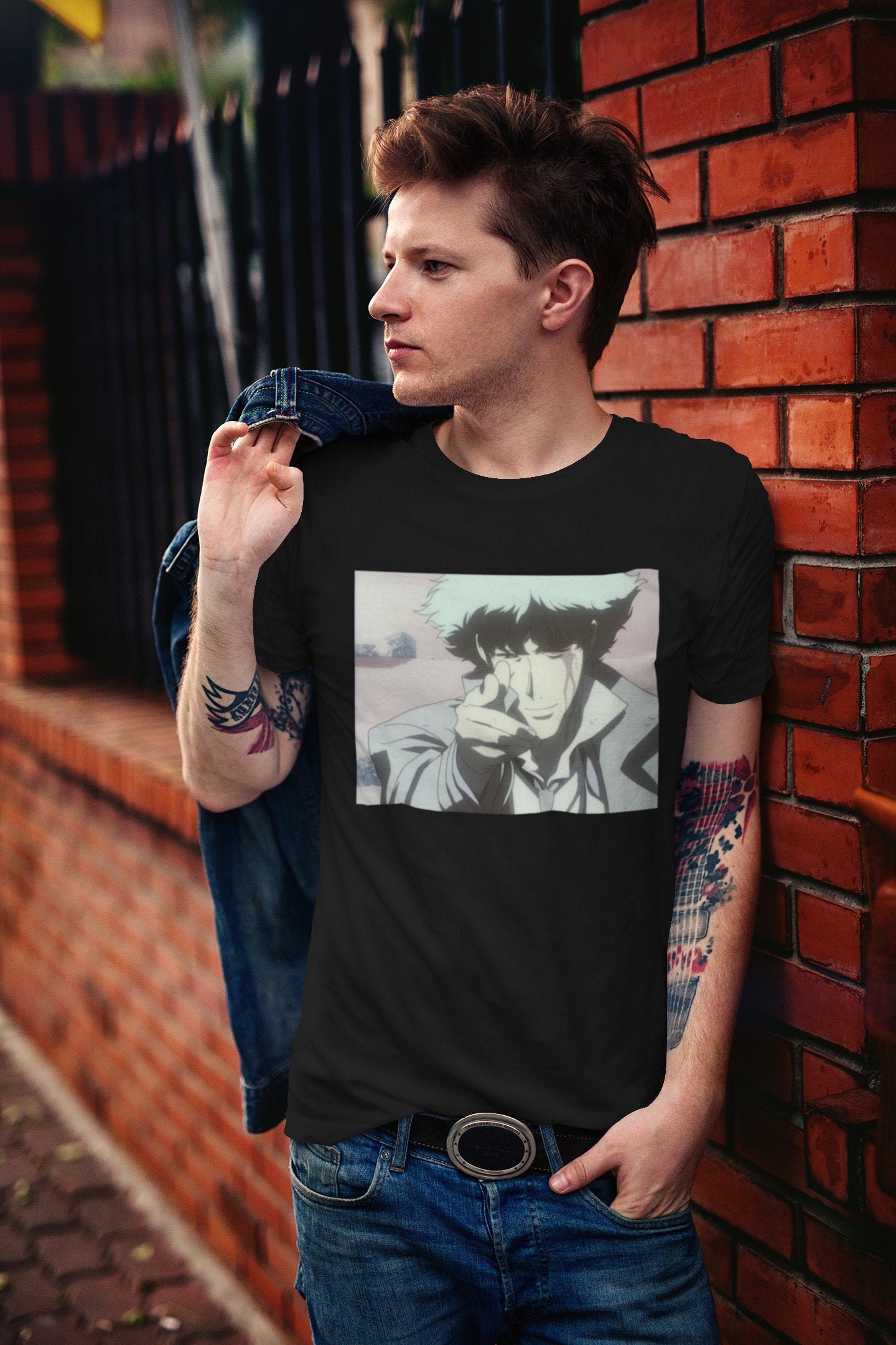 Spike Spiegel Bang shirt 14 kleuren 