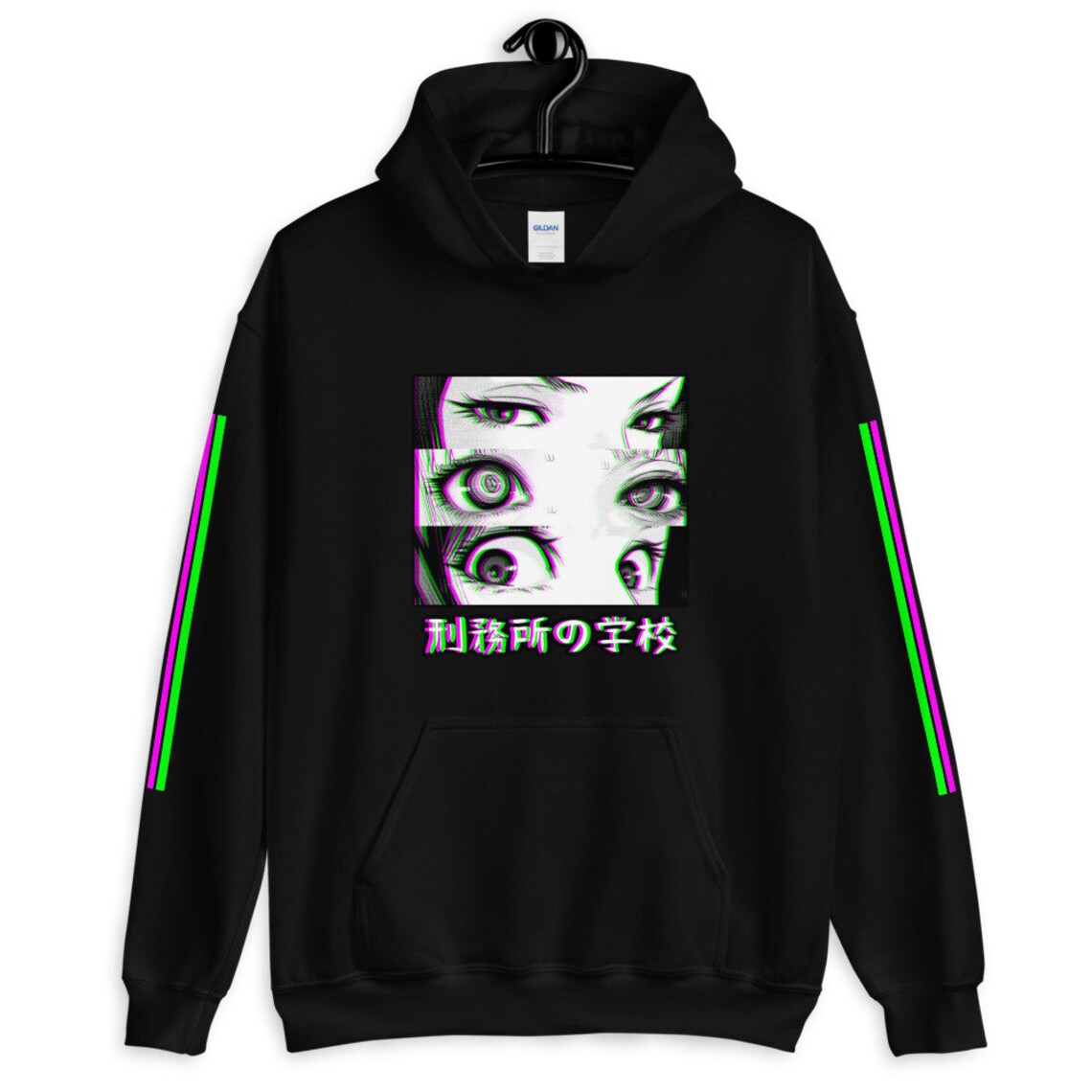 anime vaporwave hoodie
