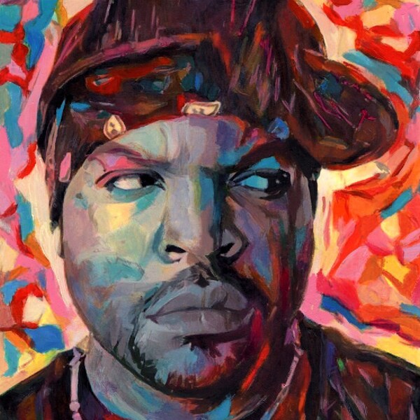 Ice Cube Ready to Hang Canvas Etsy